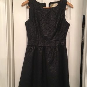 Francesca’s black dress